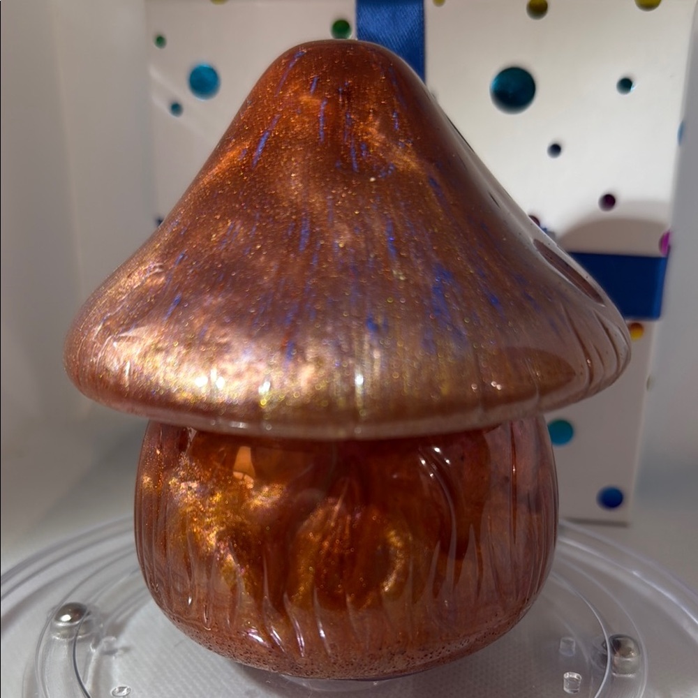 Elegant Resin Mushroom Jar - Picture 1 of 12